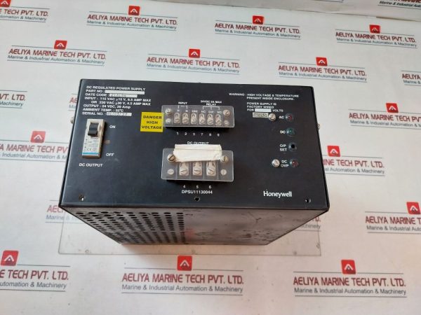 Honeywell Dpsu11130044 Dc Regulated Power Supply 110 Vac