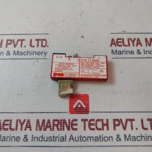 Imo 113000 Ingle Channel Zener Barrier Shunt Diode