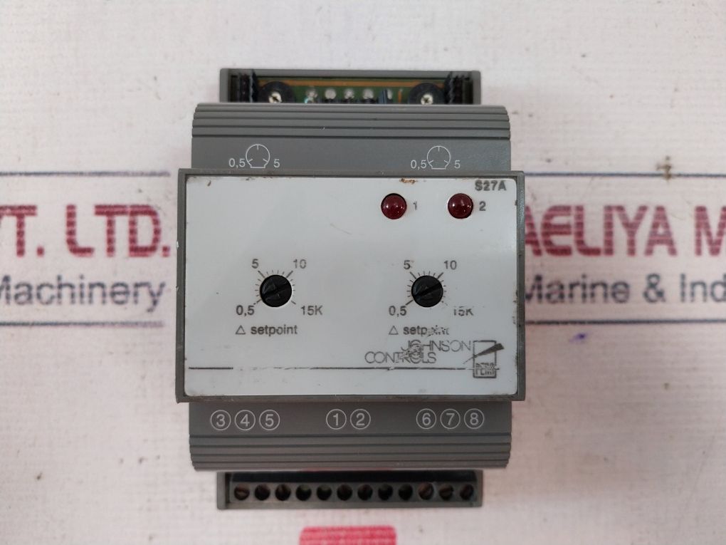 Johnson Controls S27a2 Stage Module Setpoint Thermostat Temperature Control - Image 8