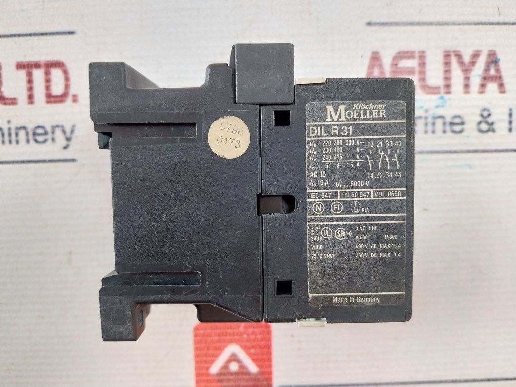 Klockner Moeller Dil R 31 Contactor 16a - Image 9