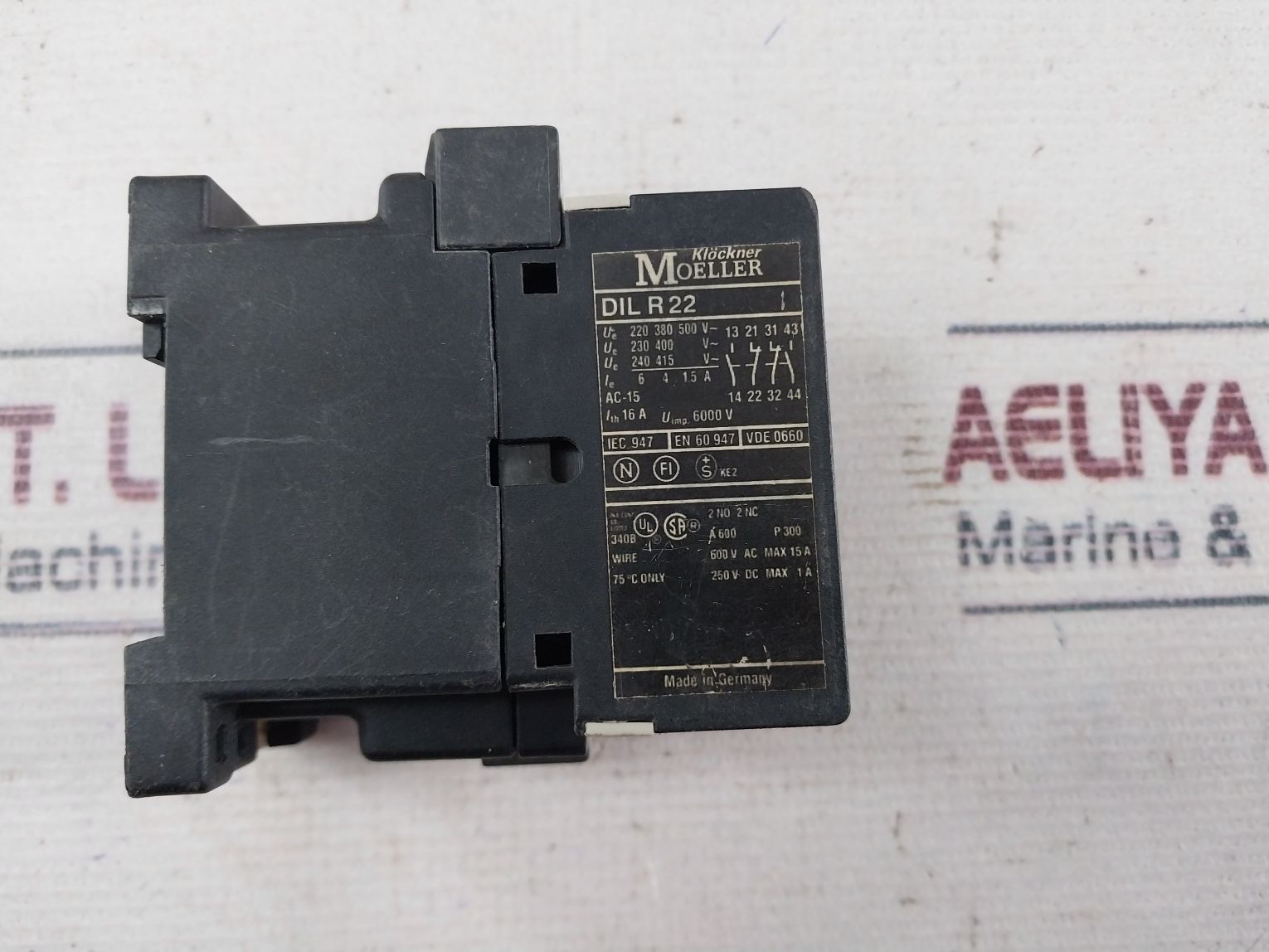 Klockner Moeller Dil R22 Contactor 16a - Image 7