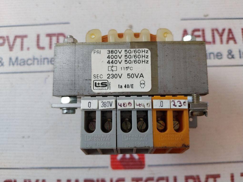 L+s Calden Phoenix Contact Ta 40/e Transformer 115°c - Image 7