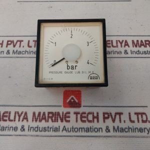 Man B&W 4-20ma Pressure Indicator