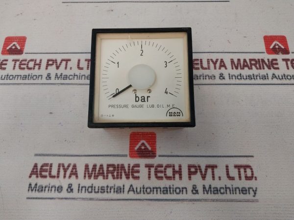 Man B&W 4-20ma Pressure Indicator