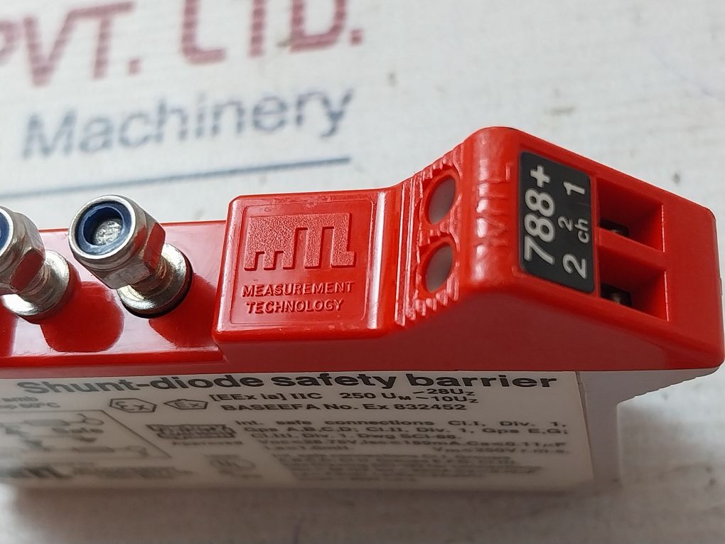 Measurement Technology Mtl 788+ Shunt-Diode Safety Barrier - Image 11