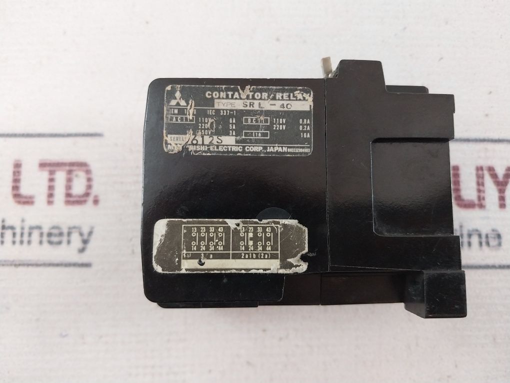 Mitsubishi Electric Srl-40 Contactor Relay 100-110v 50hz/60hz - Image 8