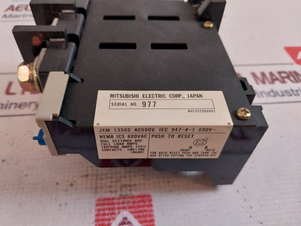 Mitsubishi Electric Th-K120 Thermal Overload Relay - Image 7