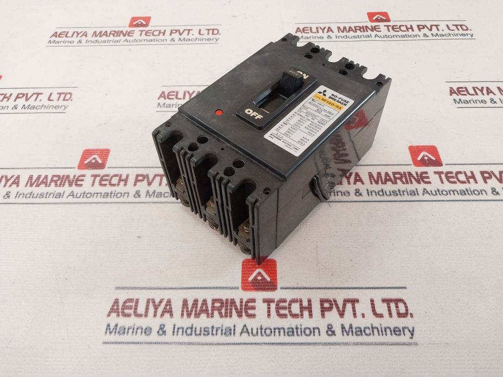 Mitsubishi Nf100-ha 3 Pole No-fuse Circuit Breaker - Image 4