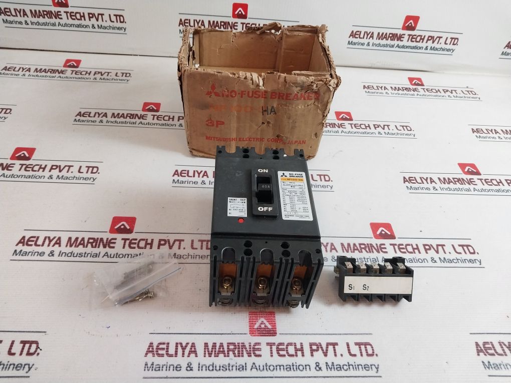 Mitsubishi Nf100-ha 3 Pole No-fuse Circuit Breaker