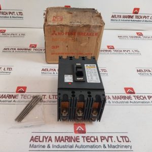 Mitsubishi Nf100-ha Pole 3 Circuit Breaker Ac 600v