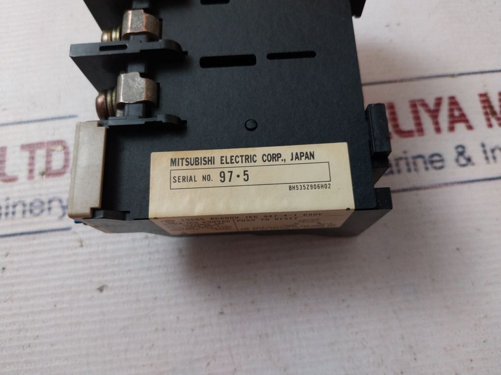 Mitsubishi Th-k60 Thermal Overload Relay - Image 7