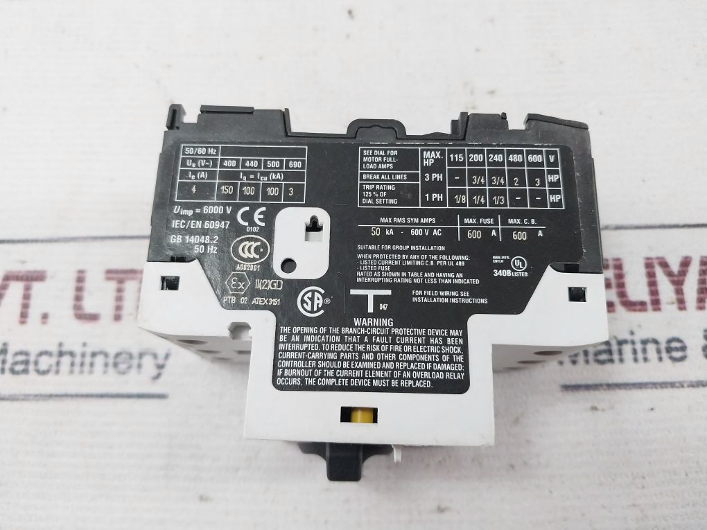 Moeller Pkzm0-4 Motor-protective Circuit-breaker 6000v - Image 8