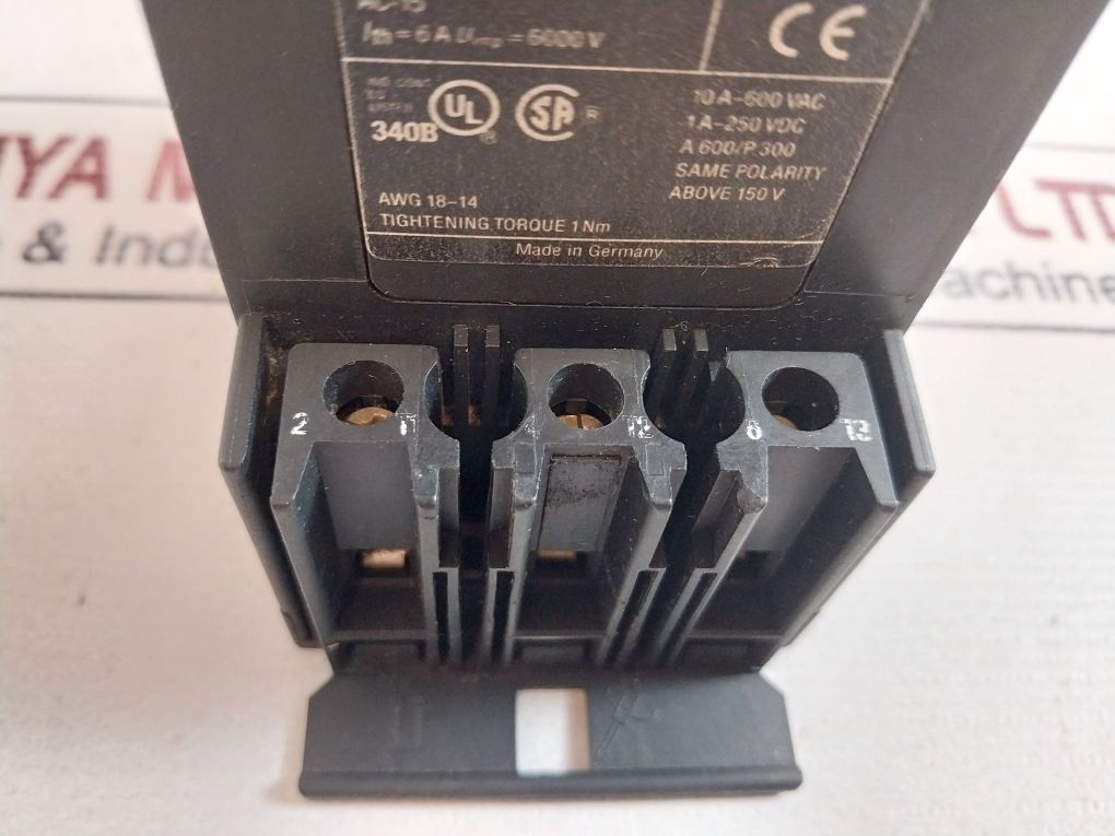 Moeller Se1a-g-pkz 2 High-capacity Contact Module - Image 11