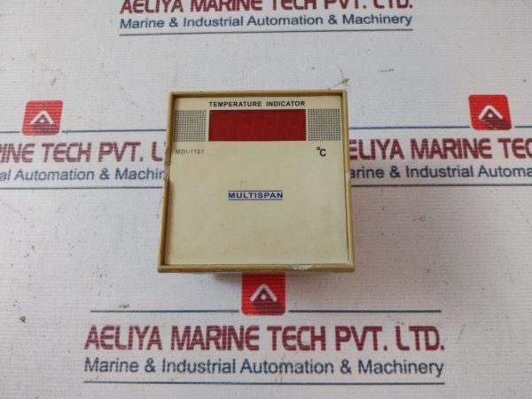 Multispan Mdi-1101 Temperature Indicator