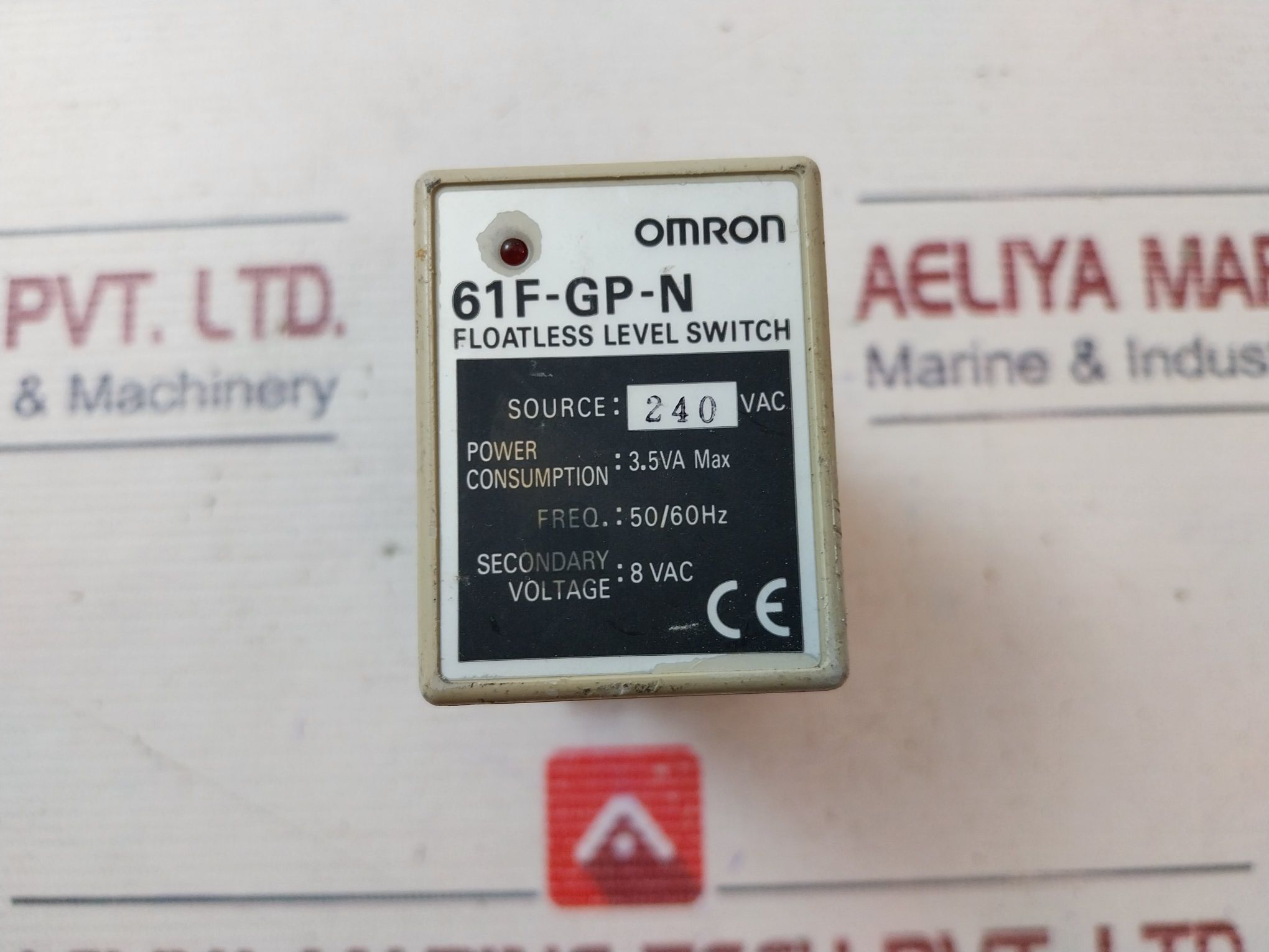 Omron 61f-gp-n Floatless Level Switch With Base 240 Vac - Aeliya Marine