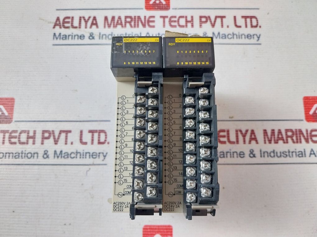 Omron Cqm1-oc222 Output Module 250v - Image 3