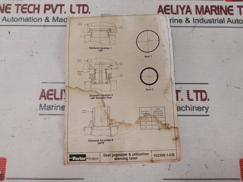 Parker 102359-1-gb Filter Element - Image 9