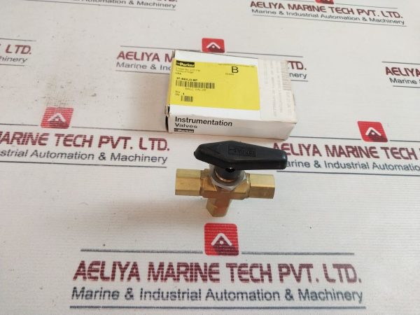 Parker 4f-b6xj2-bp Ball Valve