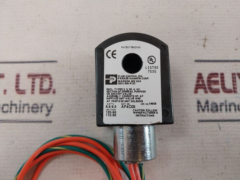 Parker Af4c05 Solenoid Valve Coil Ad06-028-a05c - Image 9