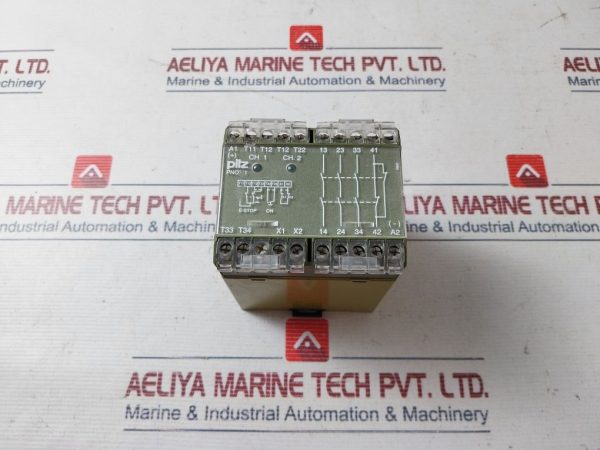 Pilz Pnoz 1 24vdc 3s/1o Safety Relay24vdc 3,5w