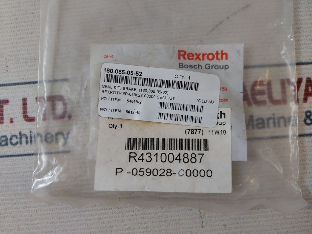 Rexroth R431007013 Brake Seal Kit - Aeliya Marine