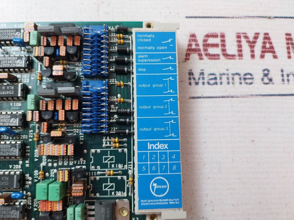 Rolf Janssen Bm 06 Pcb Card - Image 9