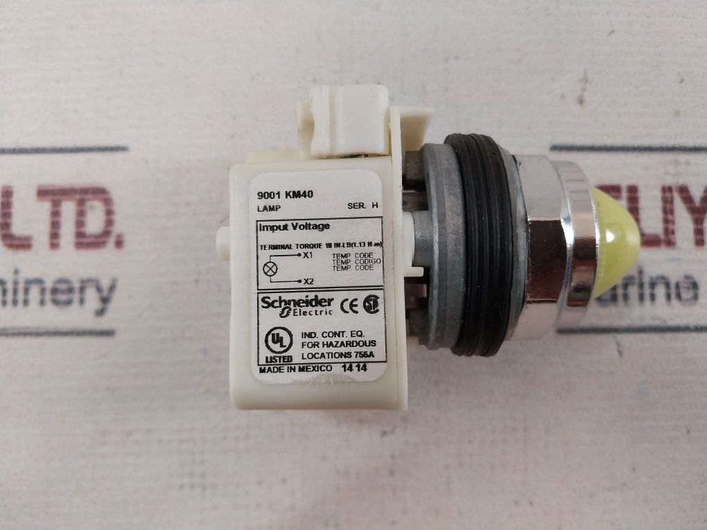 Schneider Electric 9001 Km40 Yellow Lamp - Image 6