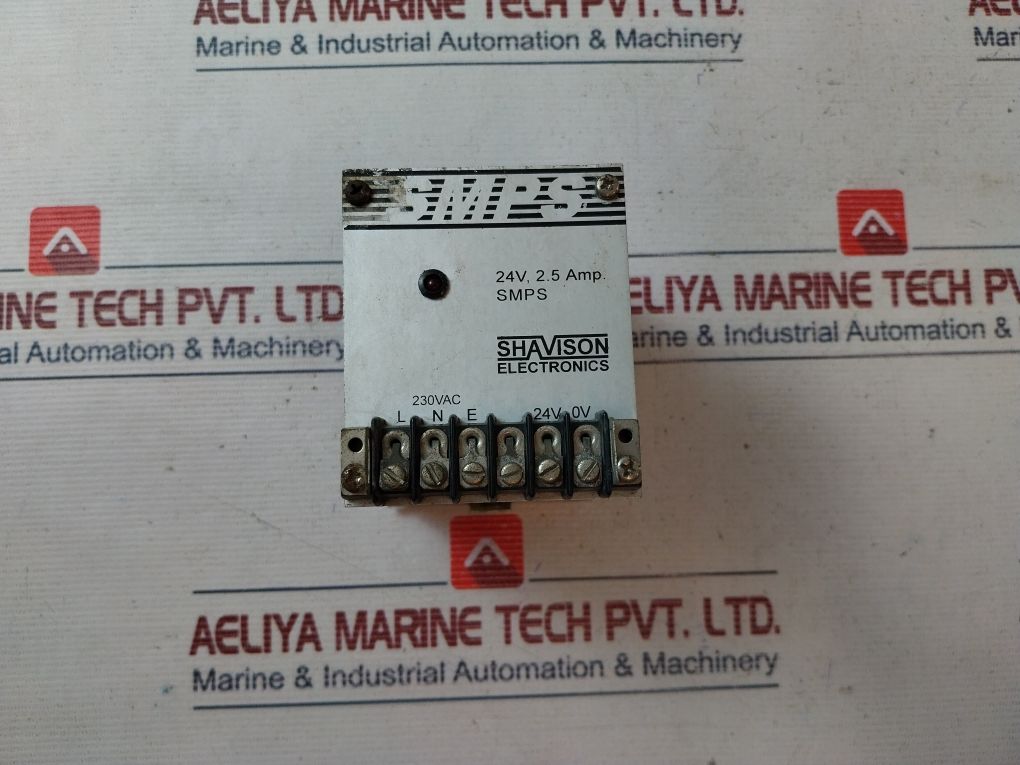 Shavison Electronics 24v, 2.5 Amp. Power Supply 230 Vac