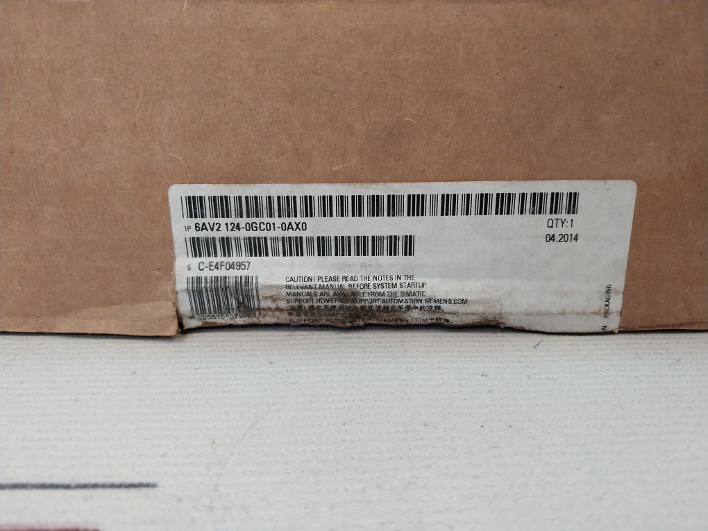 Siemens 1p 6av2 124-0gc01-0ax0 Simatic Hmi Comfort Panel - Image 15