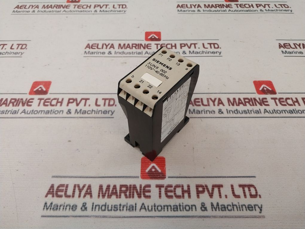 Siemens 3un8 002 Thermal Motor Protection Unit - Image 3