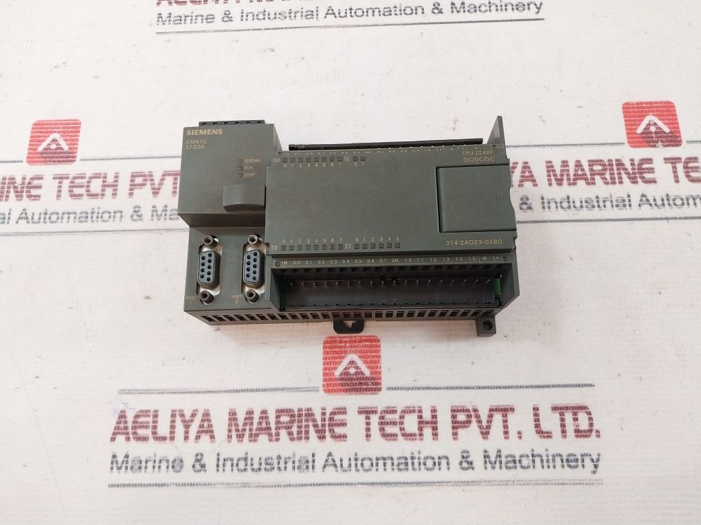 Siemens Simatic 214-2ad23-0xb0 Cpu Unit