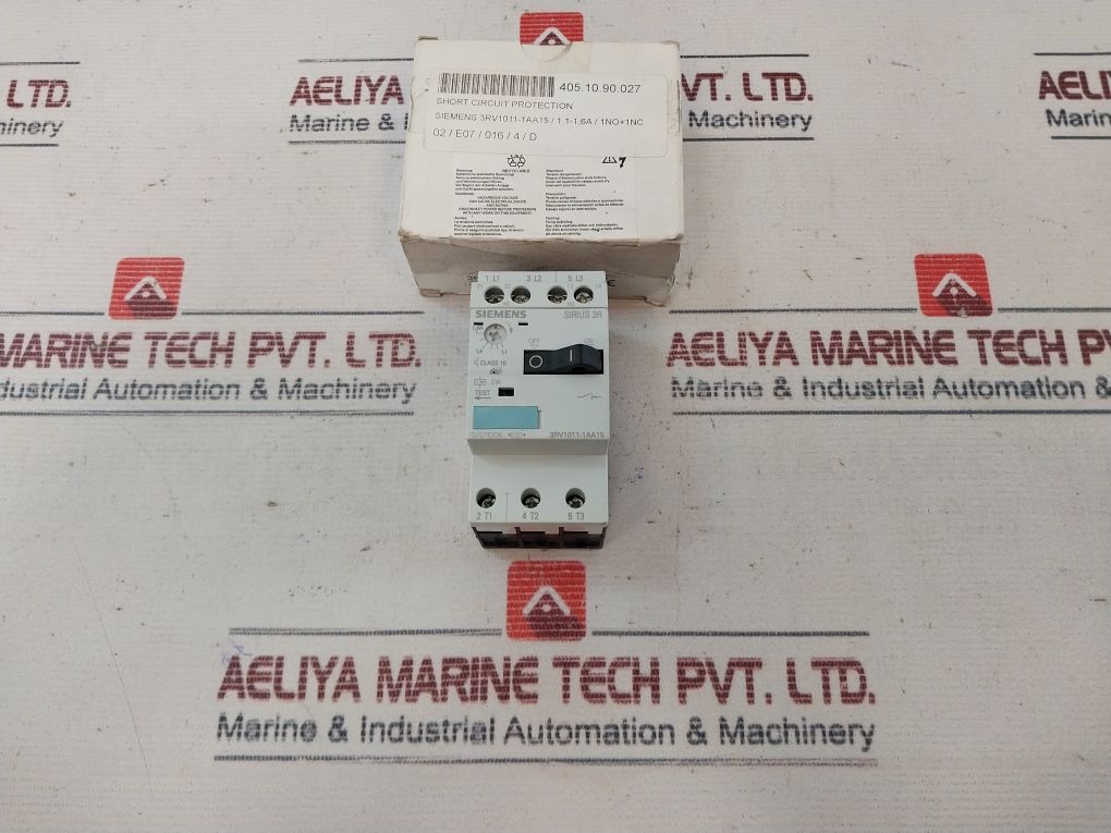 Siemens Sirius 3r 3rv1011-1aa15 Circuit Breaker