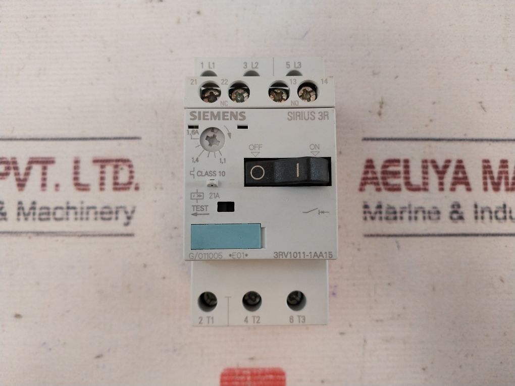 Siemens Sirius 3r 3rv1011-1aa15 Circuit Breaker - Image 8