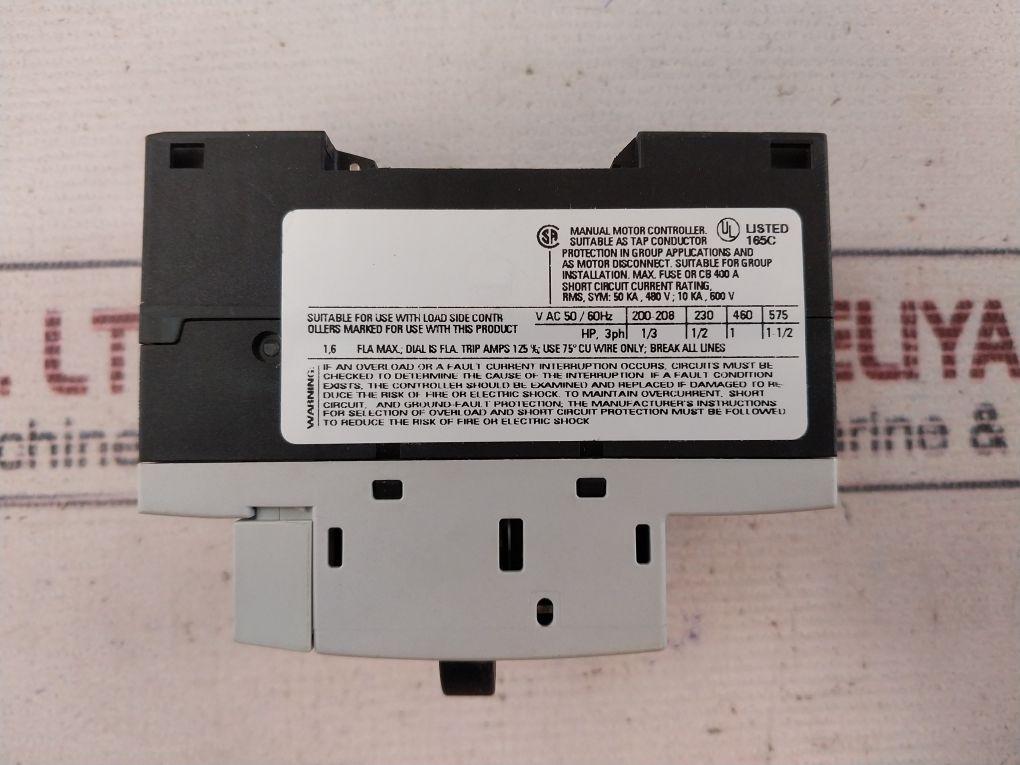 Siemens Sirius 3r 3rv1011-1aa15 Circuit Breaker - Image 9