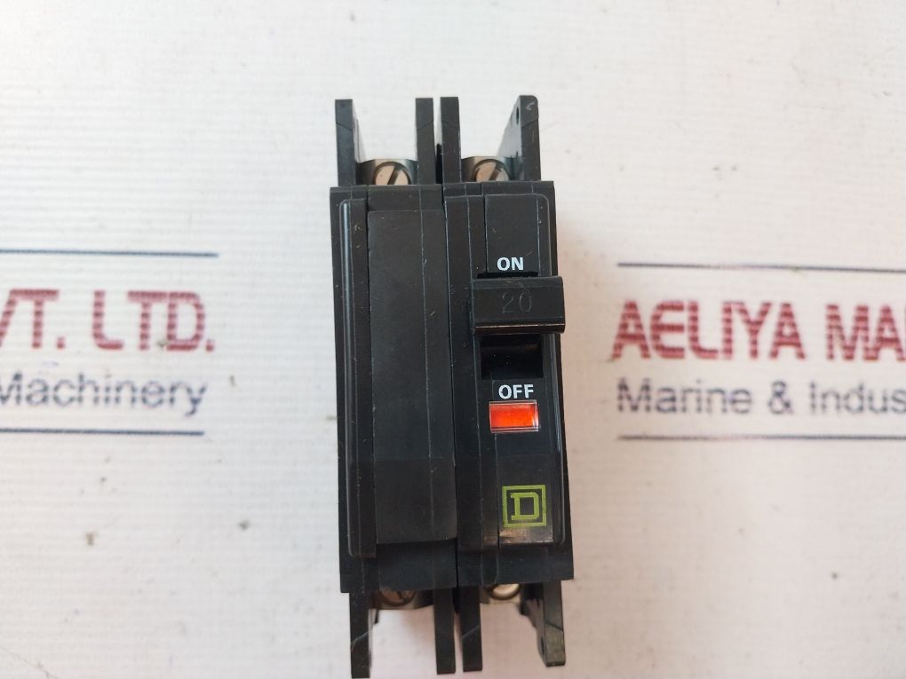 Square D Schneider Qou220 Circuit Breaker 120/240 Vac - Aeliya Marine