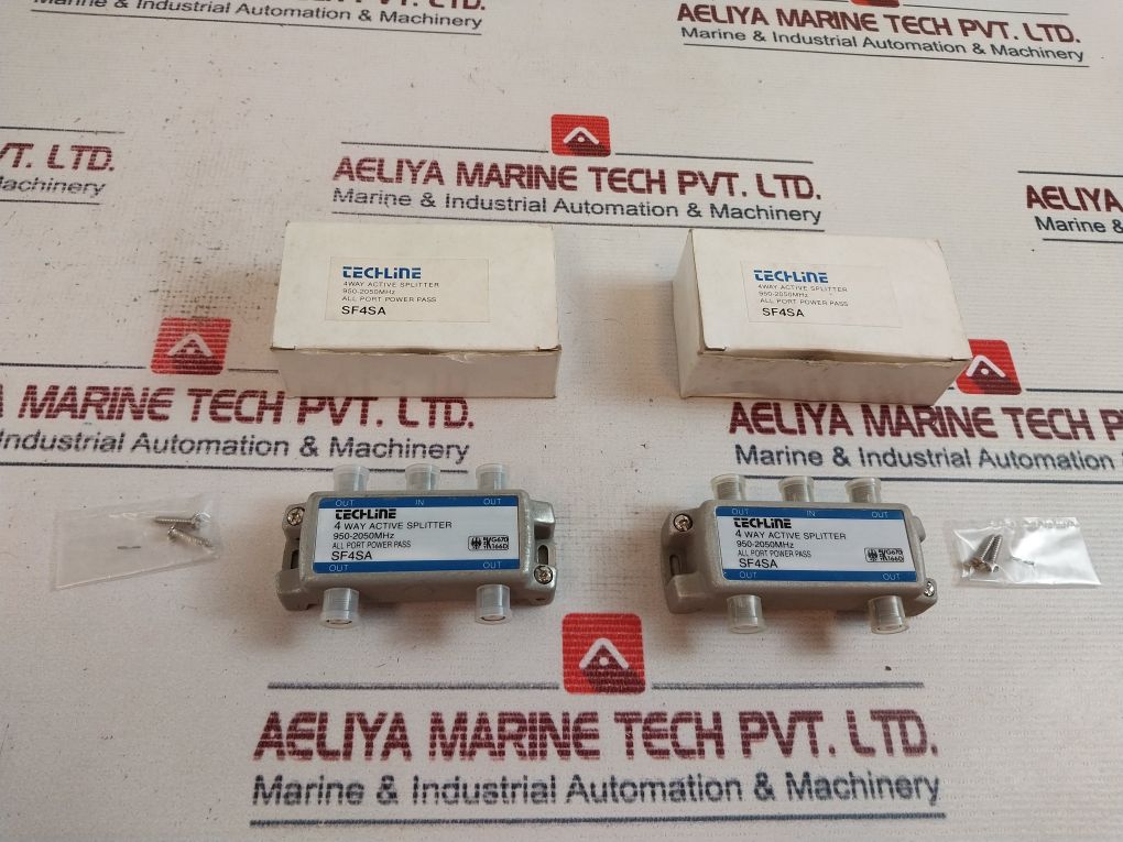 Techline 950-2050mhz 4 Way Active Splitter - Image 9