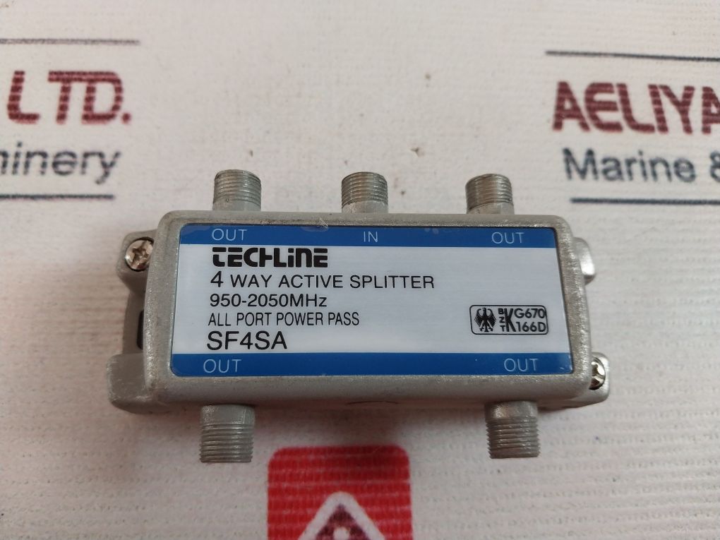 Techline 950-2050mhz 4 Way Active Splitter - Image 6