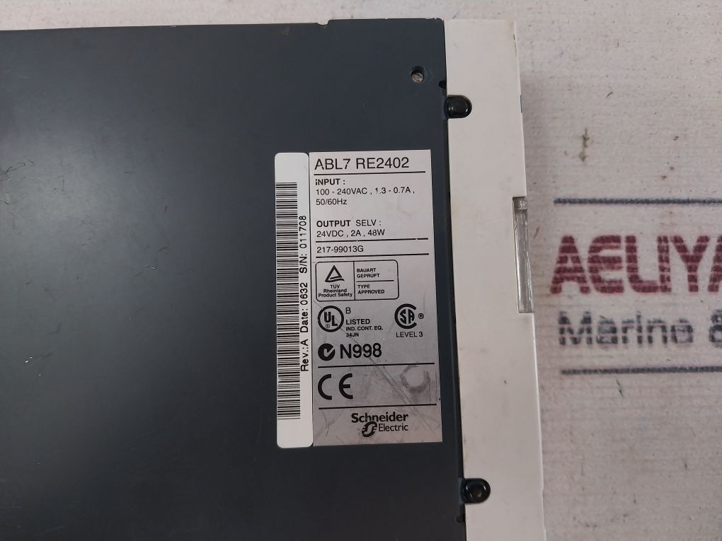 Telemecanique Schneider Abl7 Re2402 Power Supply 24vdc - Image 5