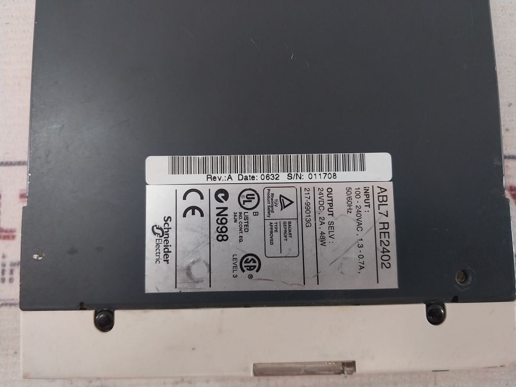 Telemecanique Schneider Abl7 Re2402 Power Supply 24vdc - Image 6