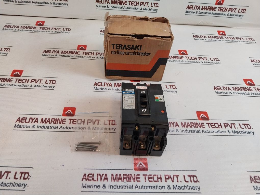 Terasaki T0-100ba 3 Pole No-fuse Circuit Breaker 50a