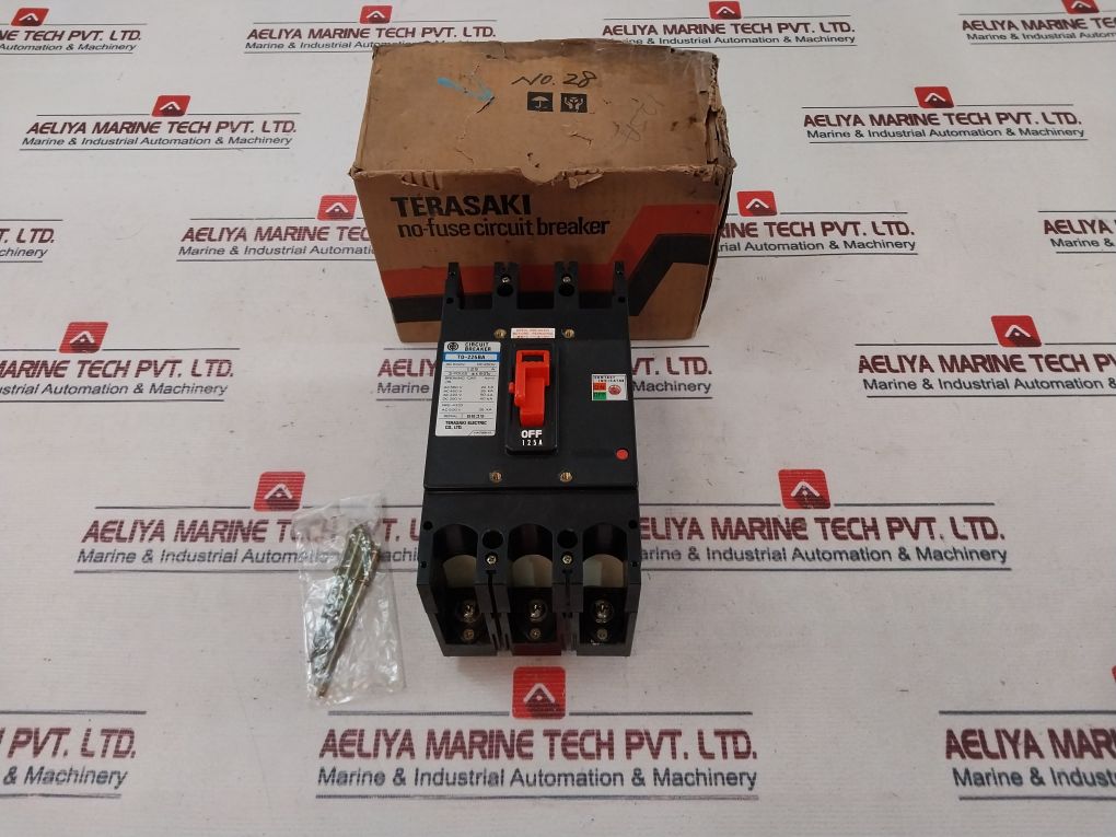 Terasaki T0-225ba 3 Pole No-fuse Circuit Breaker