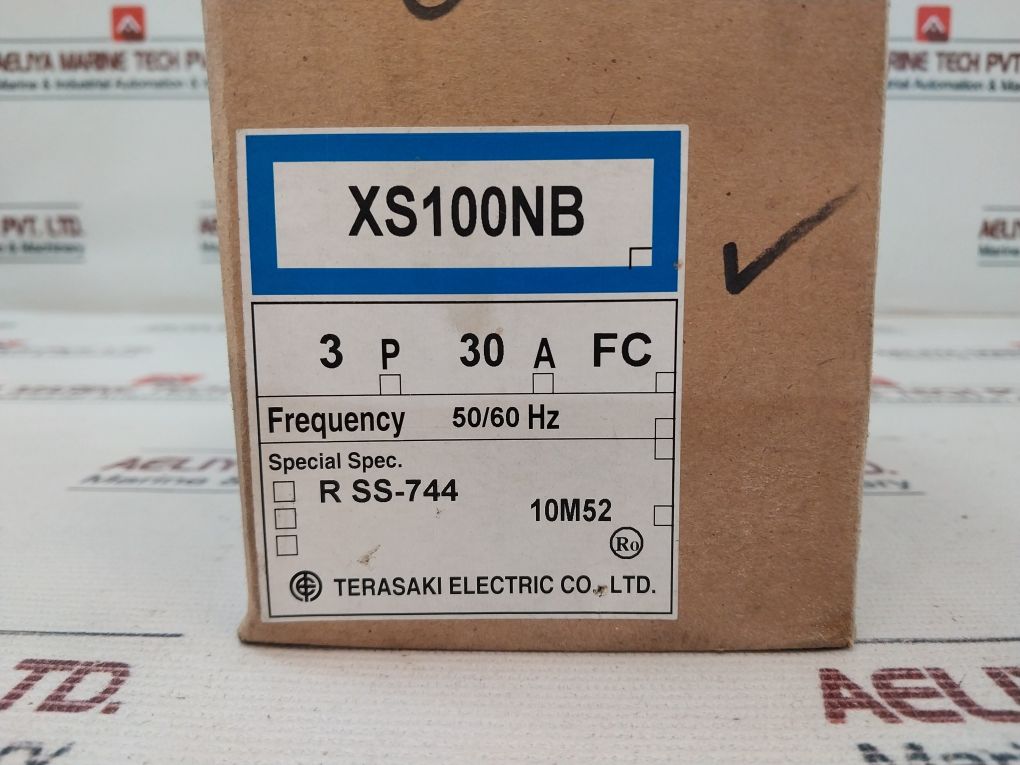 Terasaki Xs100nb 3 Pole Circuit Breaker 30a - Image 14