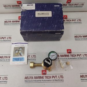 Unitor Reg.510 Ar/Co2 Argon Regulator Flow 0-35l/Min (Incomplete Product)