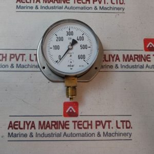 Usi 0-600 Mbar Pressure Gauge