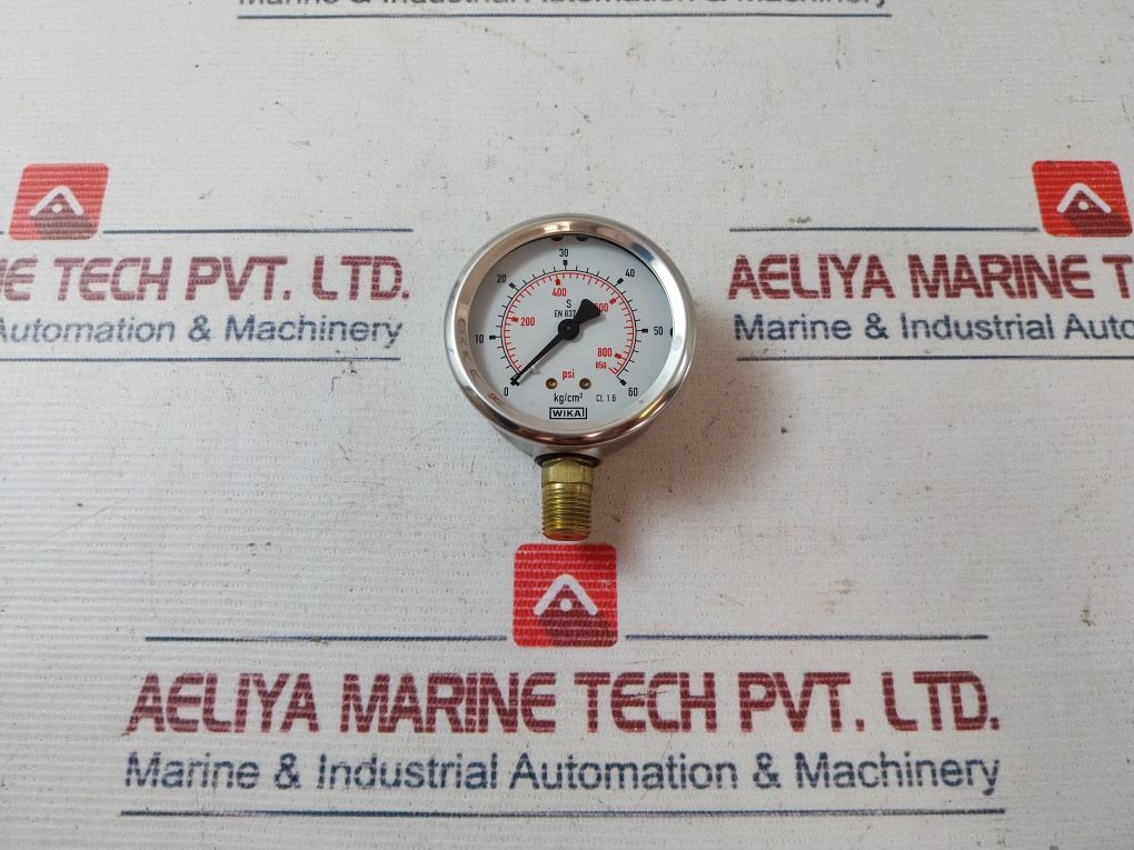 Wika 213.53.063 Pressure Gauge 0-850 Psi - Image 3