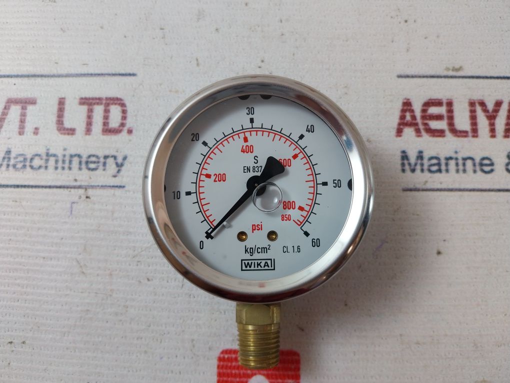 Wika 213.53.063 Pressure Gauge 0-850 Psi - Image 7