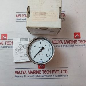 Wika 9041621 Pressure Gauge 0-6 Bar