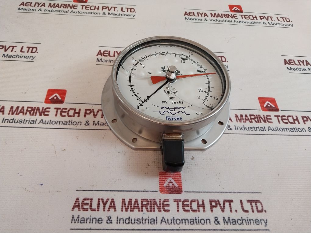 Wika Alfa Laval En Pressure Gauge Bar Aeliya Marine