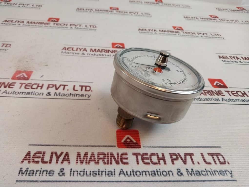 Wika Alfa Laval En 837-1 Pressure Gauge 0-16 Bar - Image 3