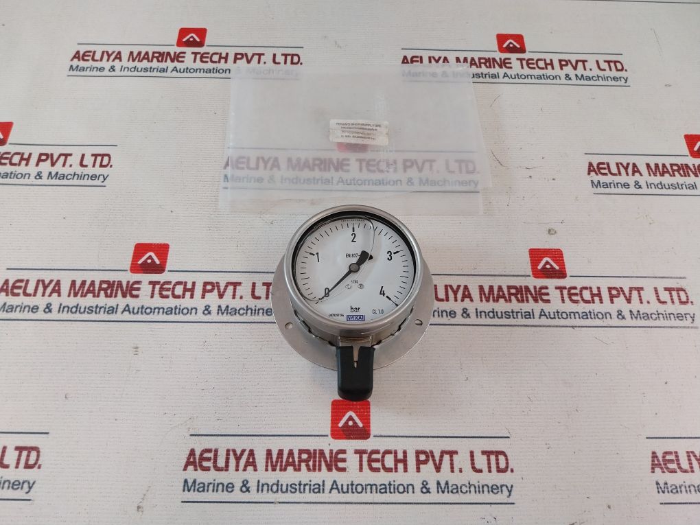 Wika En 837-1 Pressure Gauge 0-4 Bar